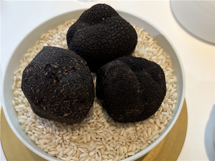 black truffles
